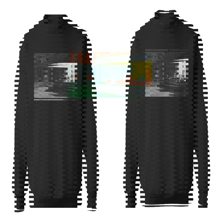 エドワード・ホッパーズ・ナイトホークス スウェットシャツ