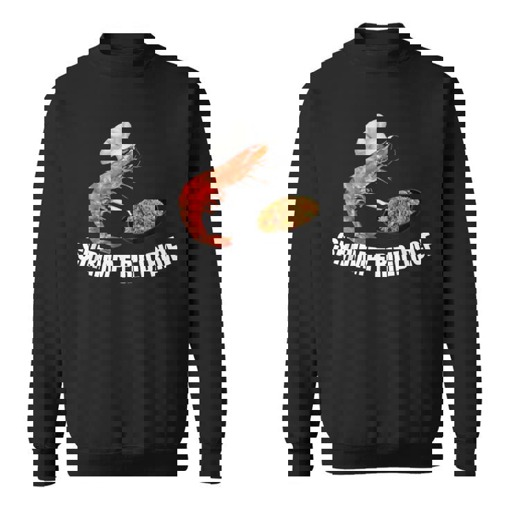 エビチャーハン-面白いミーム スウェットシャツ