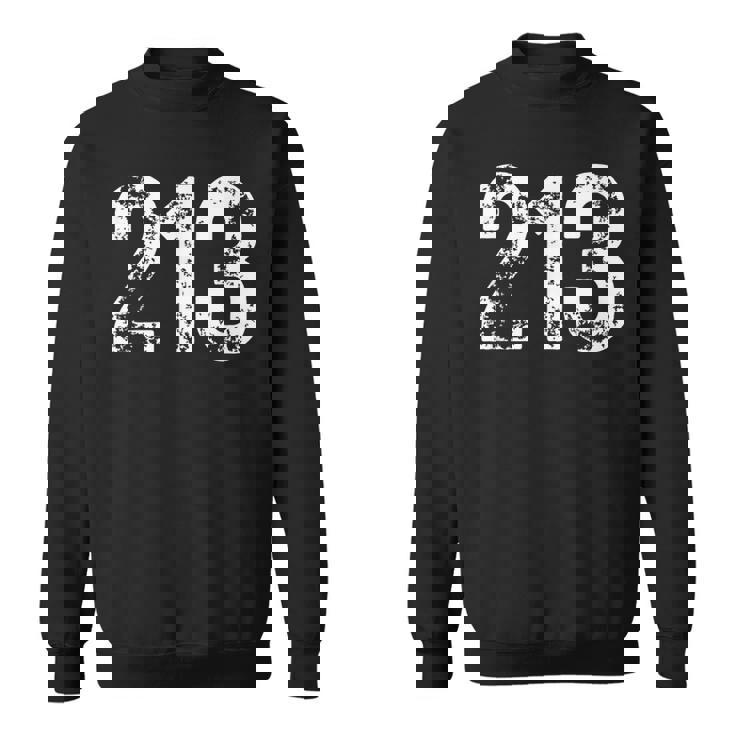 エリアコード 213 ロサンゼルス カリフォルニア La エリアコード Ca 213 スウェットシャツ