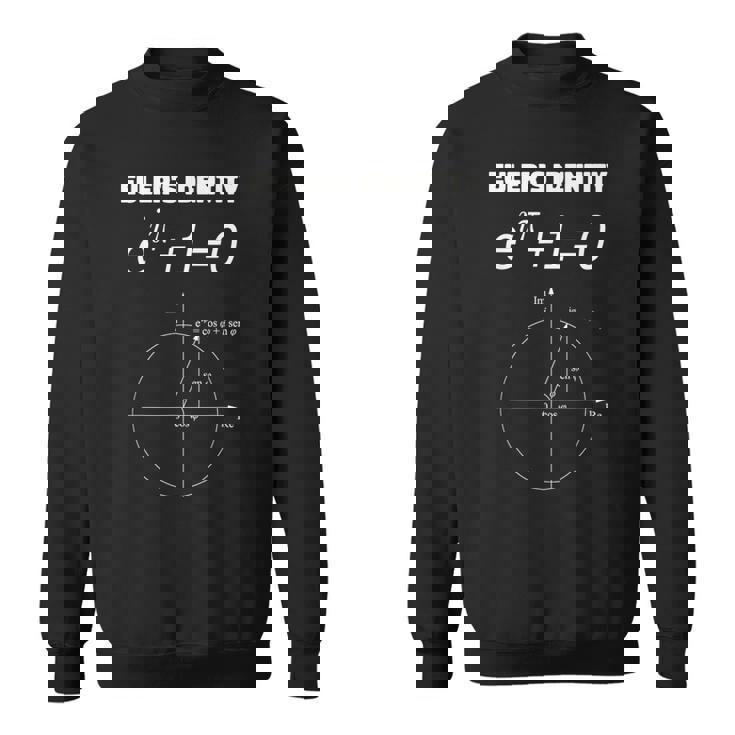 オイラーのアイデンティティ数学方程式 スウェットシャツ