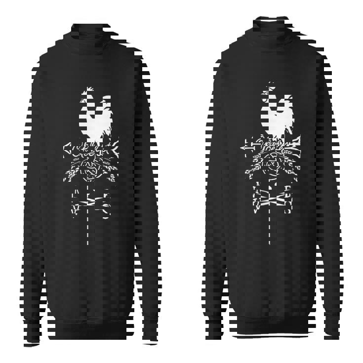 オクトーバーフェスト 風見鶏 コスチューム オンドリとプレッツェルの矢 スウェットシャツ