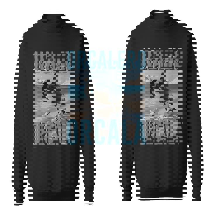 オルカレロ オルカラ オルカラ オルカ イタリア ブレイン モンスター Ai キッズ スウェットシャツ