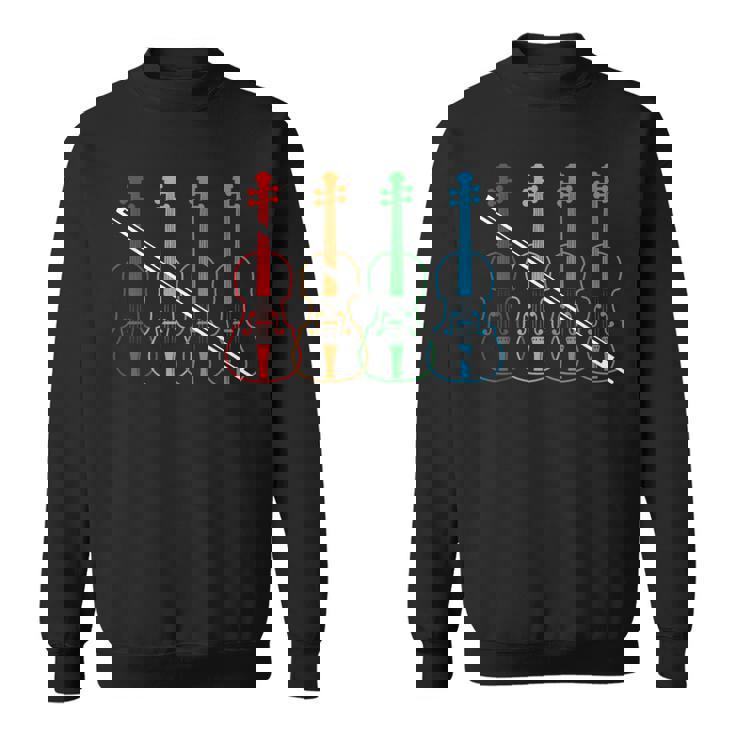 オーケストラ ヴァイオリン 奏者 音楽 ヴィンテージ 楽器 バイオリン スウェットシャツ