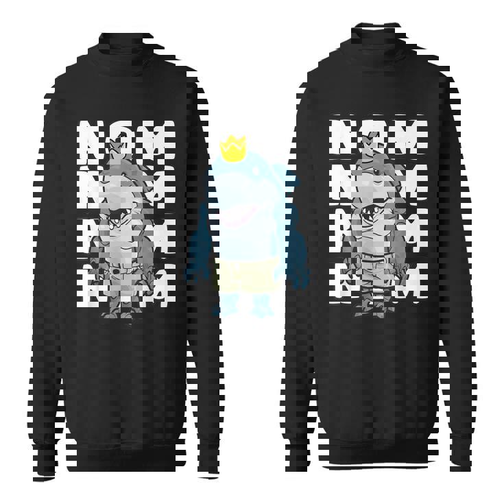 オーシャンキング シャーク ハングリーシャーク キング Eat Now Nom スウェットシャツ