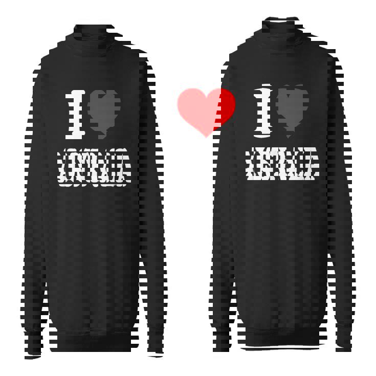 オーストラリア アイ・ハート・オーストラリア アイ・ラブ・オーストラリア スウェットシャツ