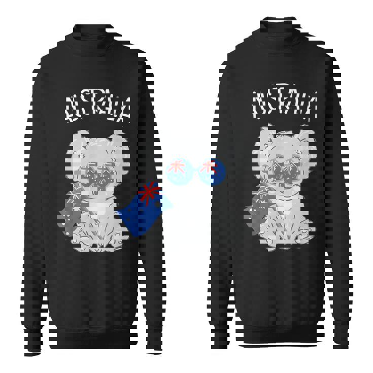 オーストラリアの国旗がかわいいコアラ スウェットシャツ