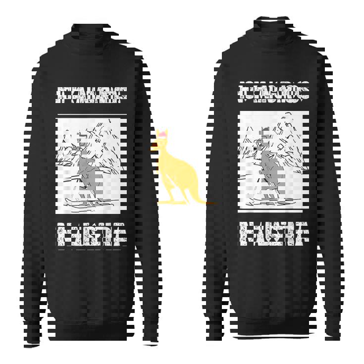 オーストリアにカンガルーはいない 愉快なオーストリア旅行 スウェットシャツ