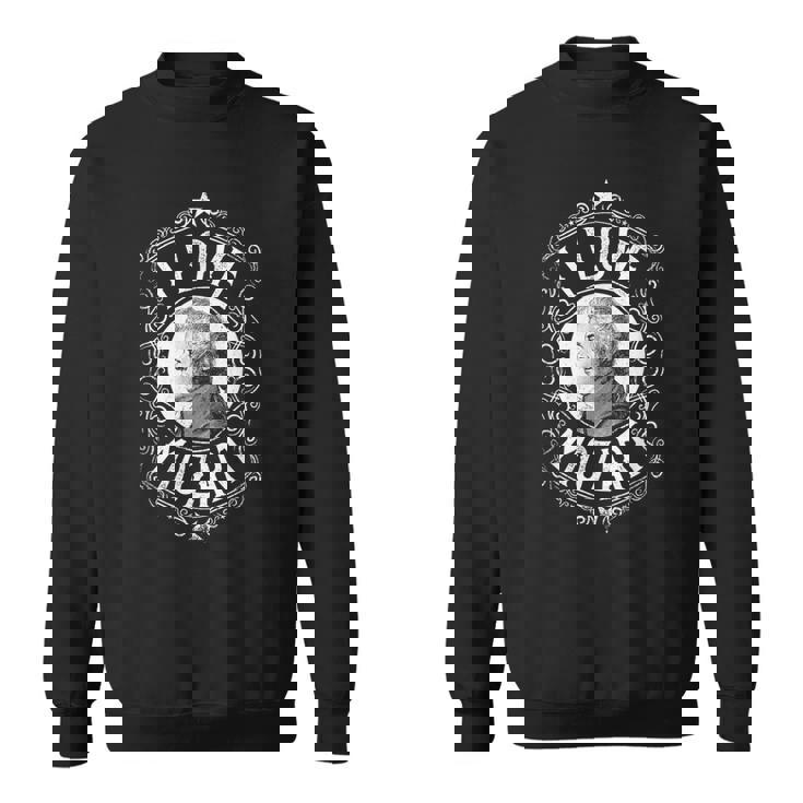 オーストリアのクラシック音楽作曲家 ヴォルフガング・アマデウス・モーツァルト スウェットシャツ