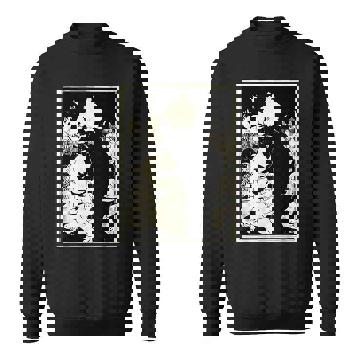 オーブリー・ビアズリー作「ルシアンズ・ストレンジ・クリーチャーズ」1893 スウェットシャツ