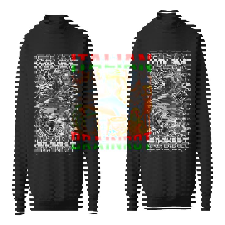 オールイタリアンブレインローミーム-イタリアンブレインロット スウェットシャツ