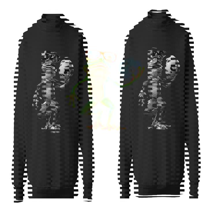 カエルサッカー スウェットシャツ