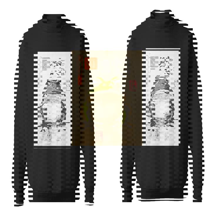 カエル浮世絵 アニメ 日本美術 スウェットシャツ