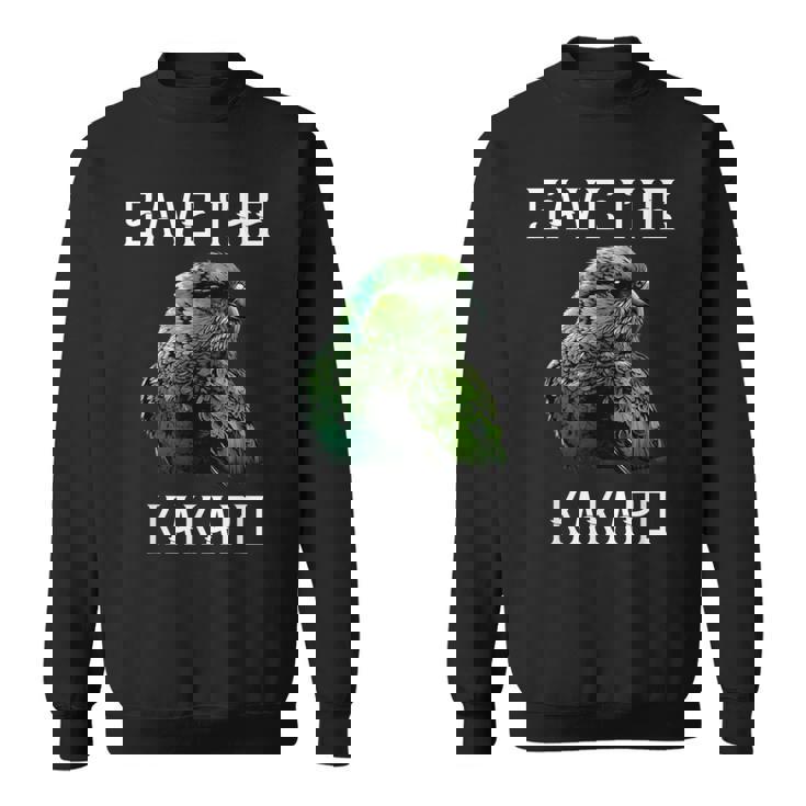 カカポ オウム ニュージーランド カカポ 鳥ave The Kakapo スウェットシャツ