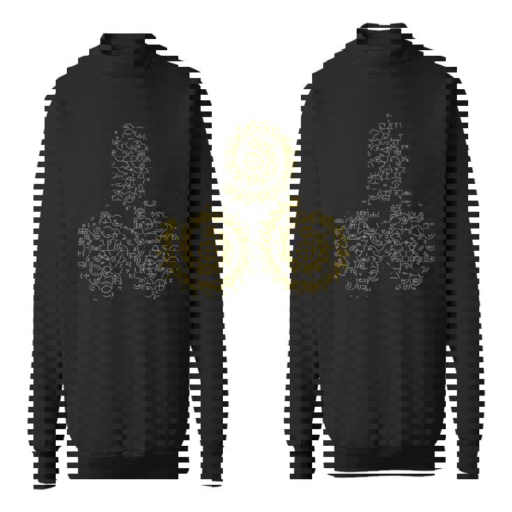 カタカムナウタヒ 5首、6首、7首 スウェットシャツ