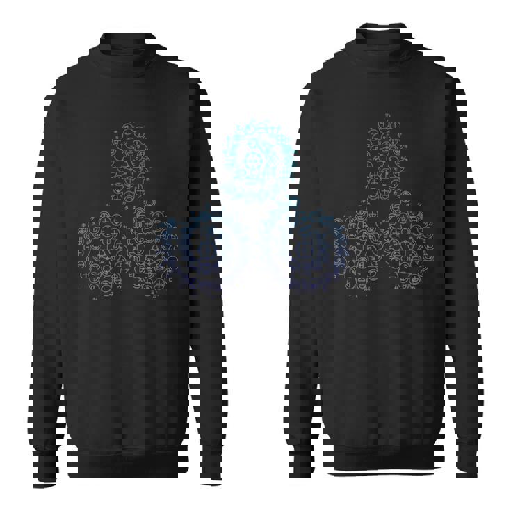 カタカムナウタヒ 5首、6首、7首 神代文字 スウェットシャツ