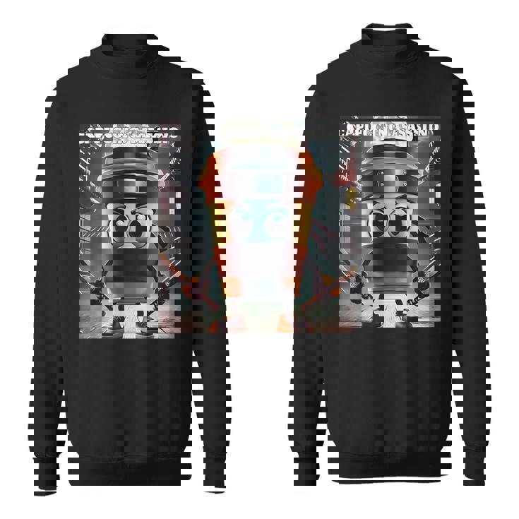 カプチーノ アサシノ ミーム スウェットシャツ