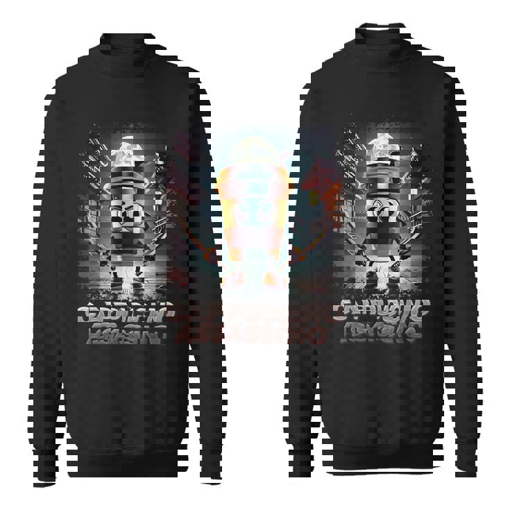 カプチーノ アサシーノ イタリアン ブレイン ミーム スウェットシャツ