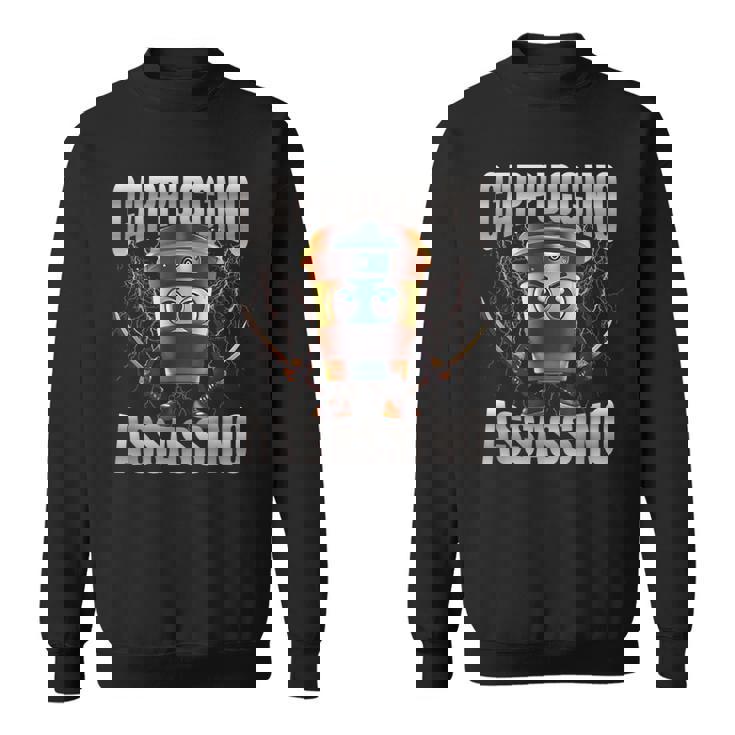 カプチーノ アサシーノ ブレイン イタリアン ブレイン ブートレッグ ミーム スウェットシャツ