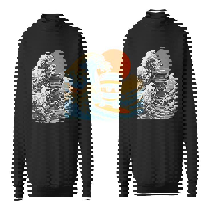 カプチーノ アサシーノ 和波 アート 忍者 コーヒー好き スウェットシャツ