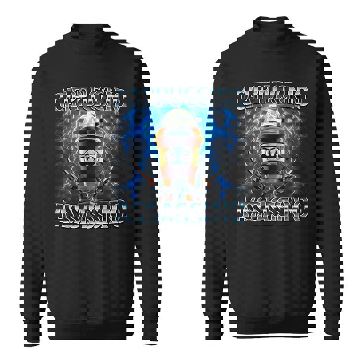 カプチーノ・アサシーノ イタリアンブレインロットミーム スウェットシャツ