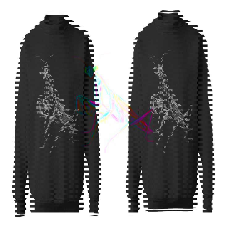 カマキリ カラフル 虫 昆虫 昆虫学 昆虫学者 スウェットシャツ