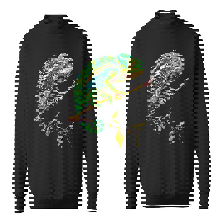 カメレオン トカゲ 爬虫類 カメレオン イグアナ トカゲ カメレオン スウェットシャツ