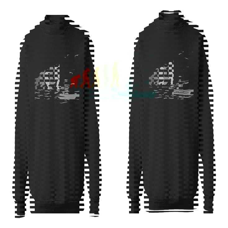 カヤック、カヌーイスト、カヌー、カヌー スウェットシャツ