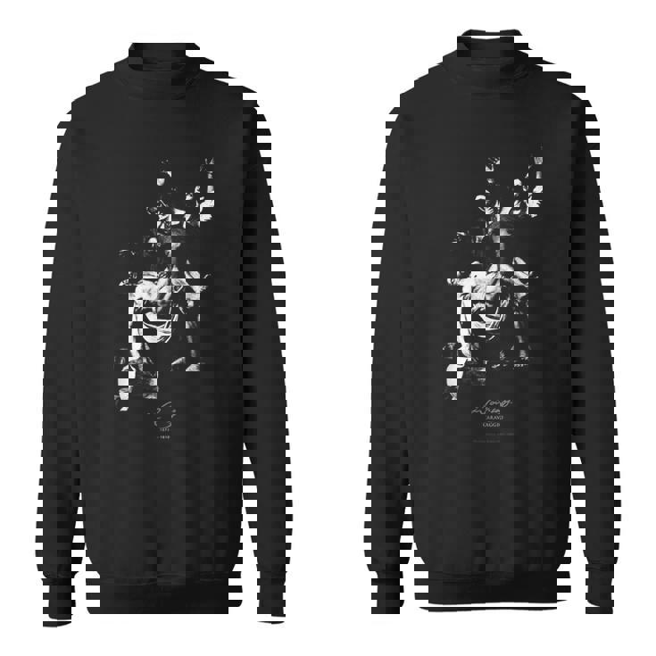 カラヴァッジョ・バロックの画家-キリストの埋葬 スウェットシャツ