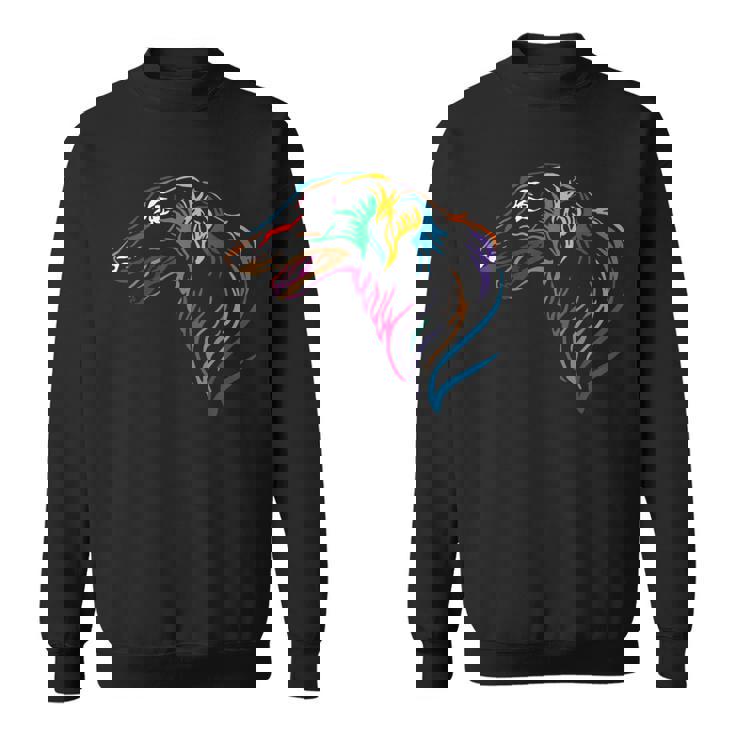 カラー ボルゾイ I ボルゾイ Barzaia Dogs ロシアン・グレイハウンド スウェットシャツ