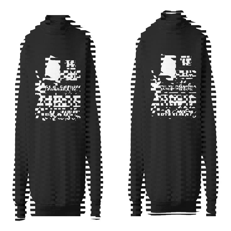 カラーガード マーチングバンド カラーガード フラグ おもしろカラーガード スウェットシャツ