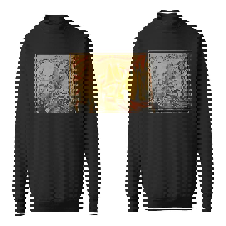 カリガリ博士の内閣ポスター1919 スウェットシャツ