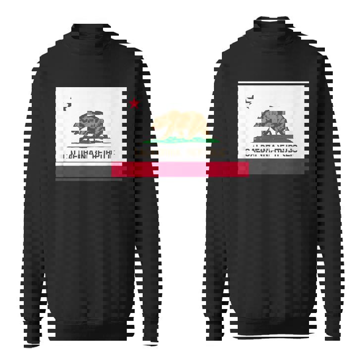 カリフォルニア州「ベアリパブリック」州旗 スウェットシャツ