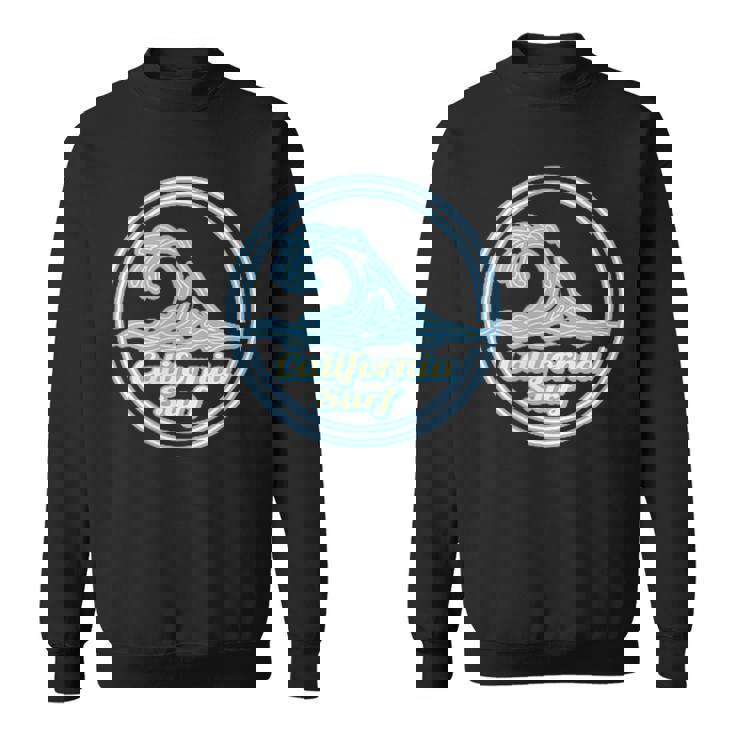 カリフォルニア州バハ、ビッグウェーブサーフクラブ、サーフィングラフィック。 スウェットシャツ