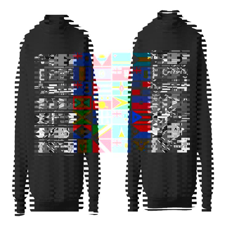 カリブ海国旗 ユニティプライド お土産 地理ギフト スウェットシャツ