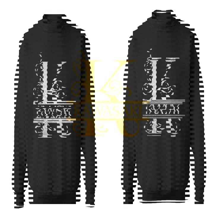 カワサキ 名前 スウェットシャツ