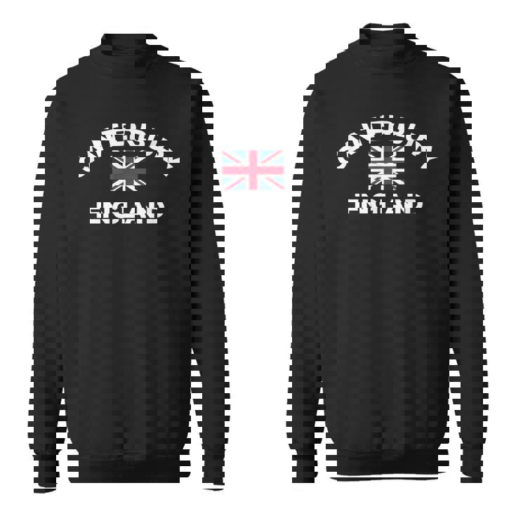 カンタベリー イングランド イギリス イギリス シティ ユニオンジャック フラッグ スウェットシャツ