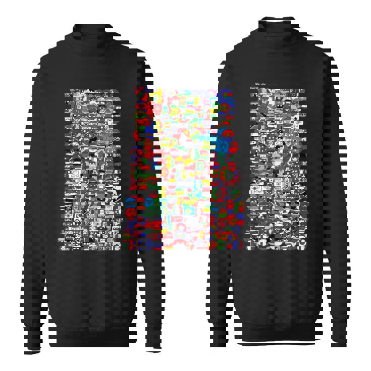 カントリーボール 世界の旗 スウェットシャツ