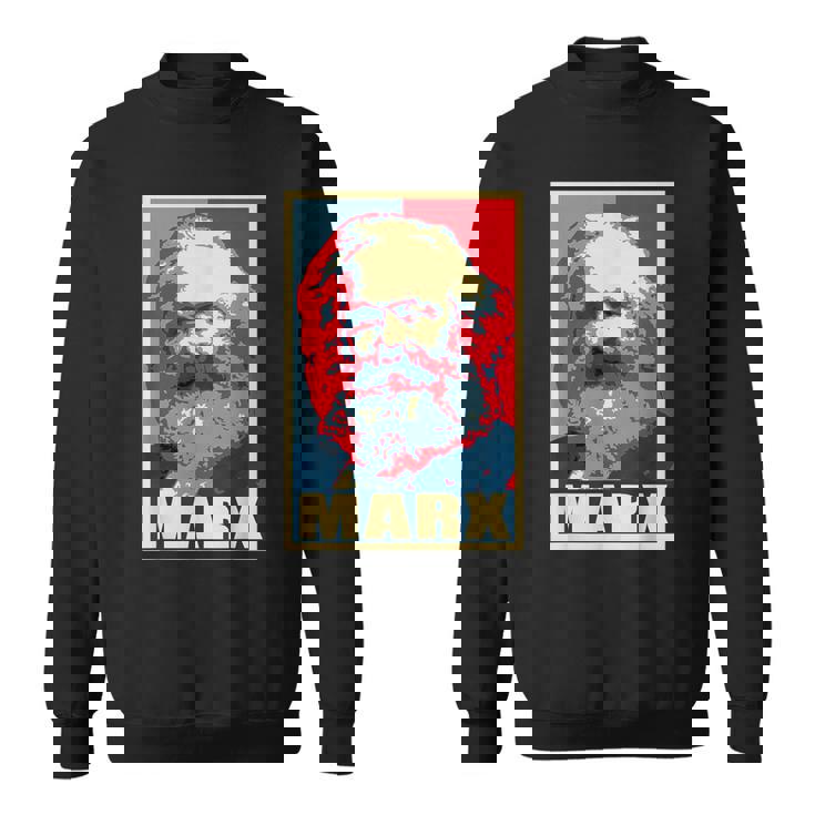 カール・マルクス プロパガンダ ポスター ポップアート スウェットシャツ