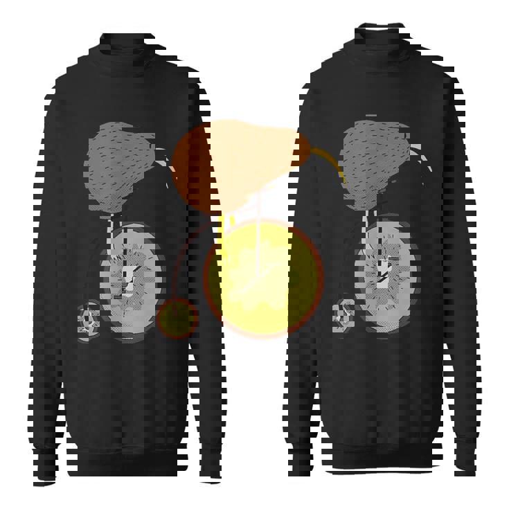 キウイフルーツバイクのキウイ鳥 スウェットシャツ