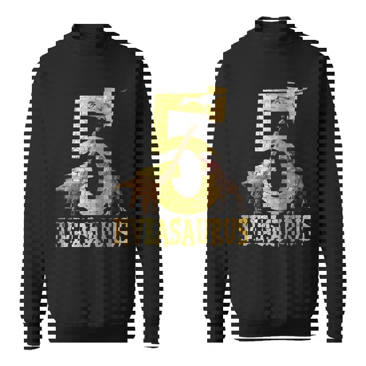 キッズ Tレックス 恐竜 誕生日パーティー装飾 5歳の誕生日 男の子 恐竜 スウェットシャツ