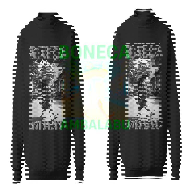 キッズ トレンド ミーム ブレイン イタリアン ボネカ アンバラブ フロッグ スウェットシャツ