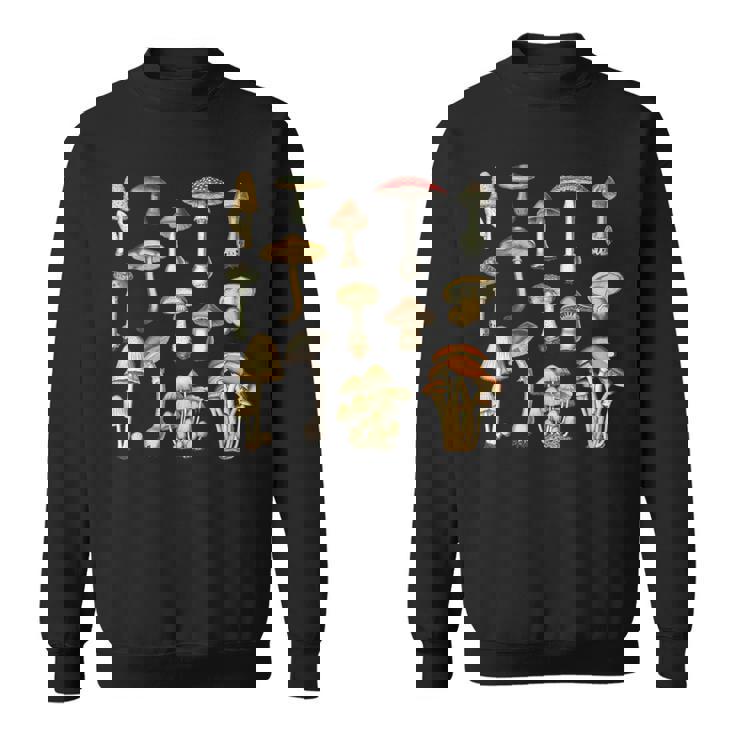 キノコ 菌類 キノコ キノコ シュルーム好き コテージコア スウェットシャツ