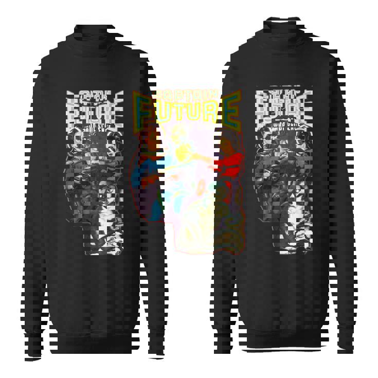 キャプテンフューチャー ヴィンテージfパルプアート スウェットシャツ