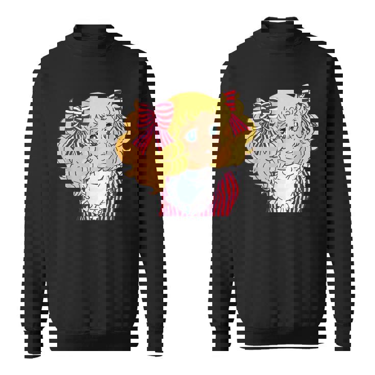 キャンディ キャンディ 日本 レトロ ヴィンテージ 80年代 アニメ 漫画 スウェットシャツ