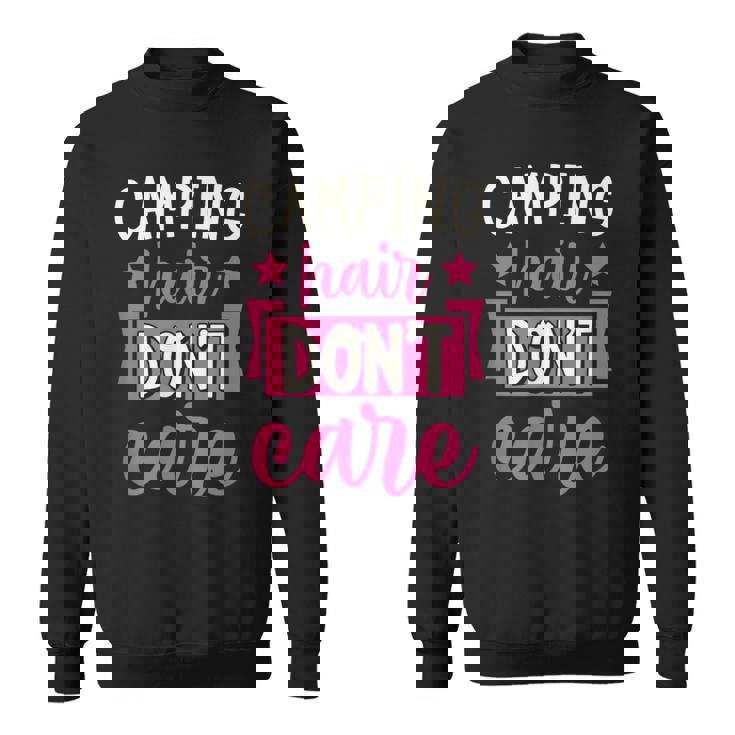 キャンピングヘア Don't Care スウェットシャツ