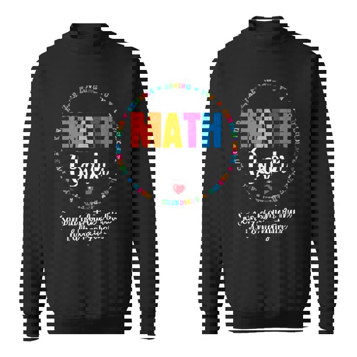 キュートな数学コーチティーシャツ 数学オタク スウェットシャツ