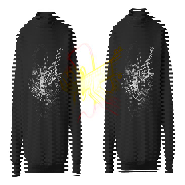 ギターシャツ アコースティックギター ヴィンテージギター スウェットシャツ