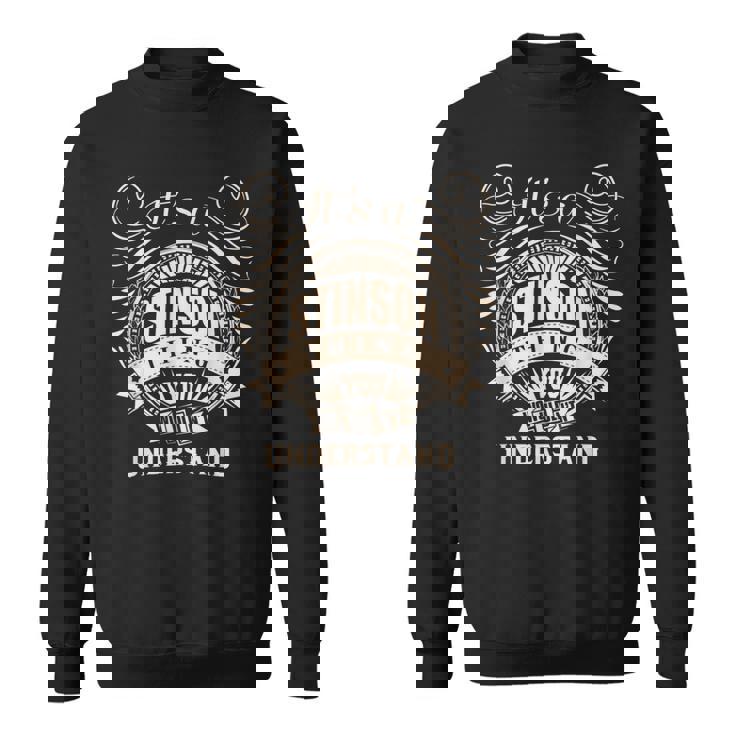 ギフトには理解できないスティンソンです。 スウェットシャツ