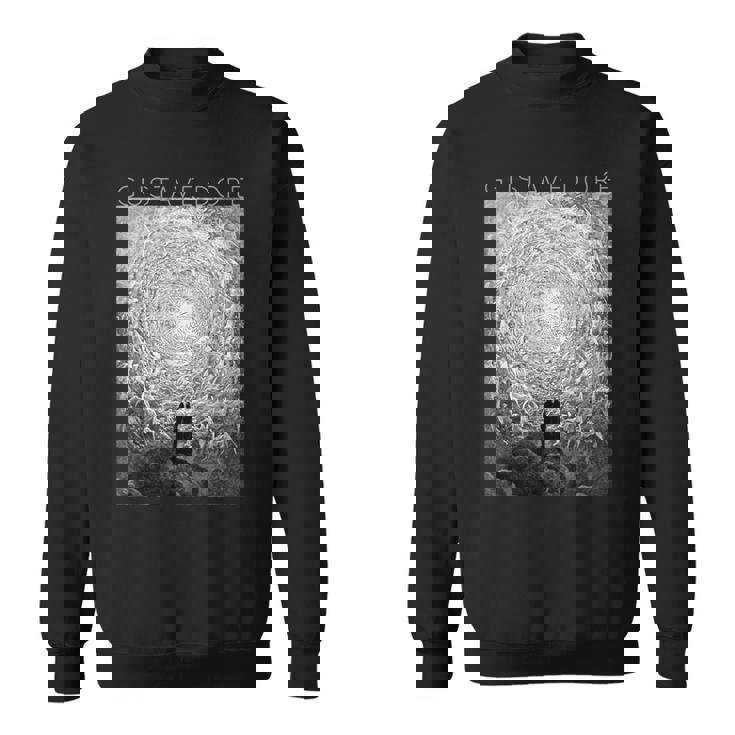 ギュスターヴ・ドレ ダンテとベアトリスは神を見る 芸術家のための芸術 スウェットシャツ