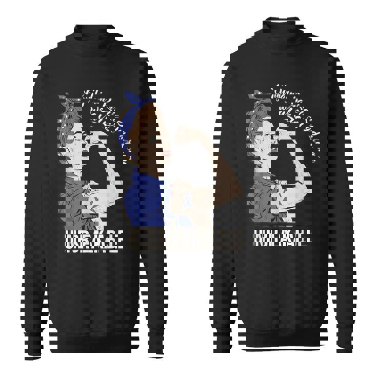 ギラン・バレー症候群啓発戦士 割れない彼女 スウェットシャツ